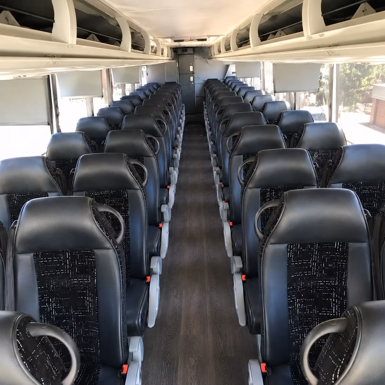 sparks charter bus inside