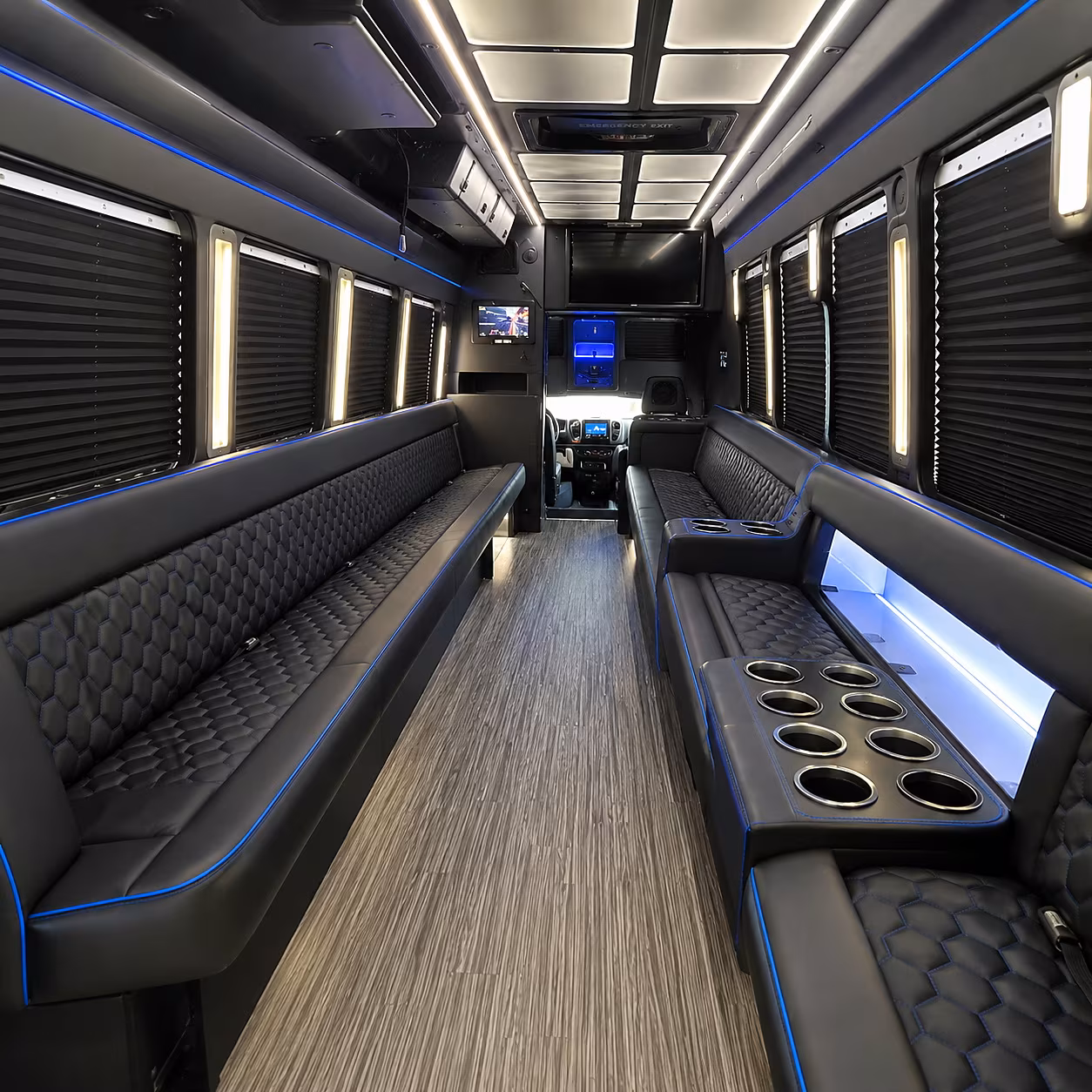 sparks holiday party bus rental