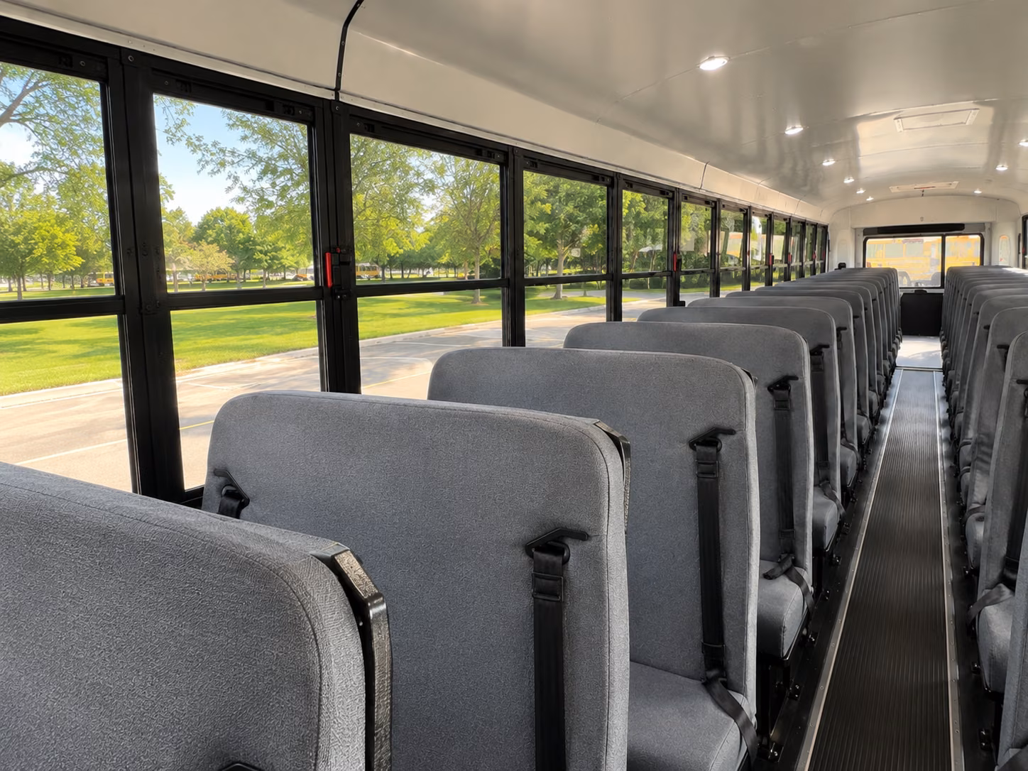 sparks school bus inside