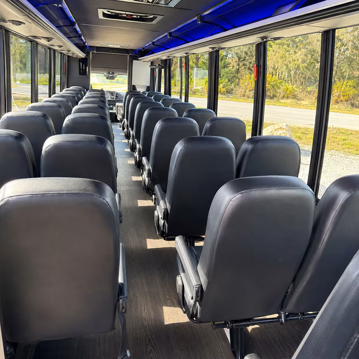 sparks wedding transportation onboard seating